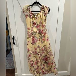 Billabong floral dress size large, great condition